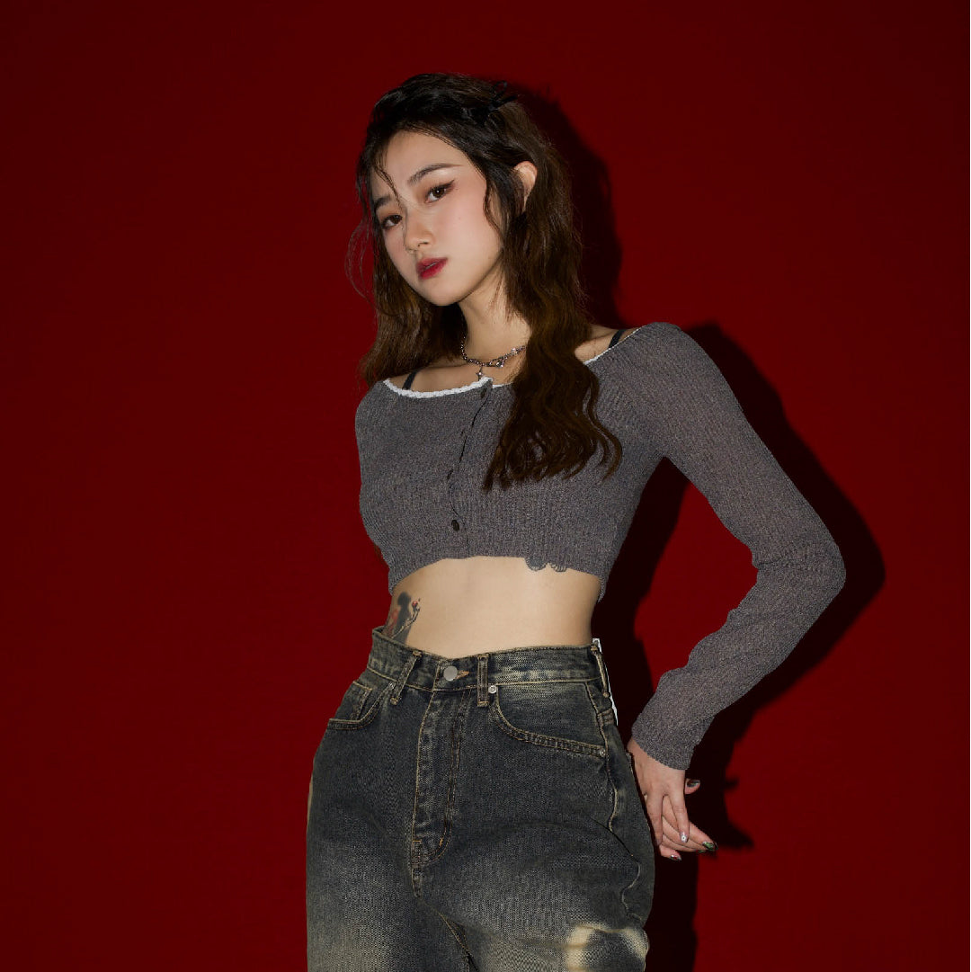 Lacey Basic Crop Top