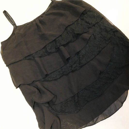 Dark Lace Layer Cami