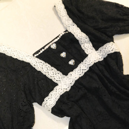 Gothic Heart Gems Dress