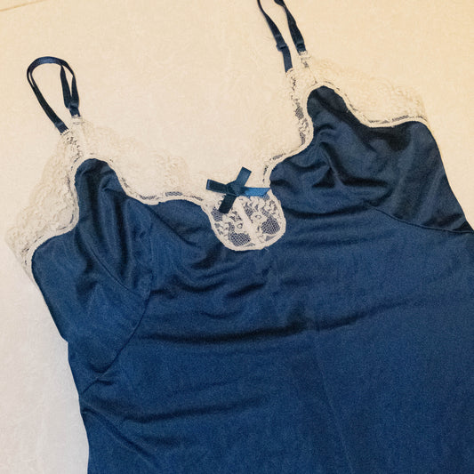 Royal Blue Silk Cami