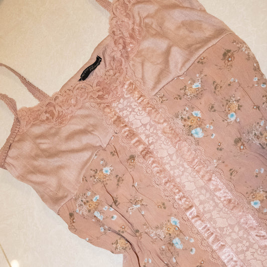 Peach Floral Cami