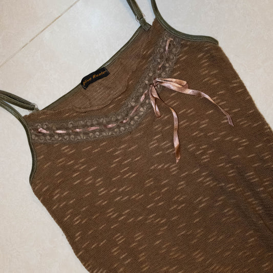 Gingerbread Knitted Dress