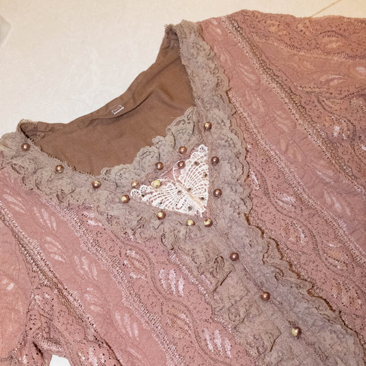 Rosette Butterfly Top