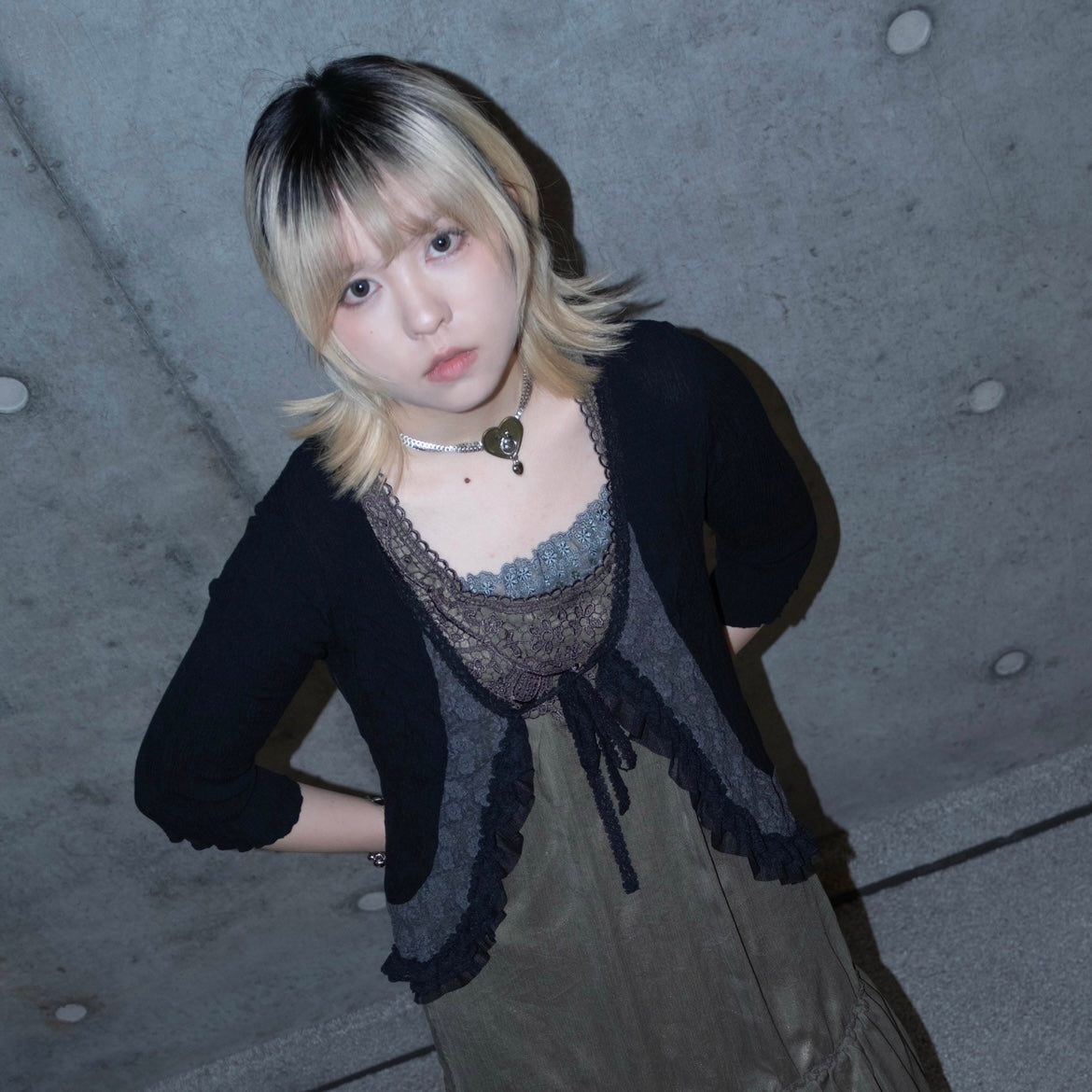 Eclipse Lacey Ruffle Cardigan