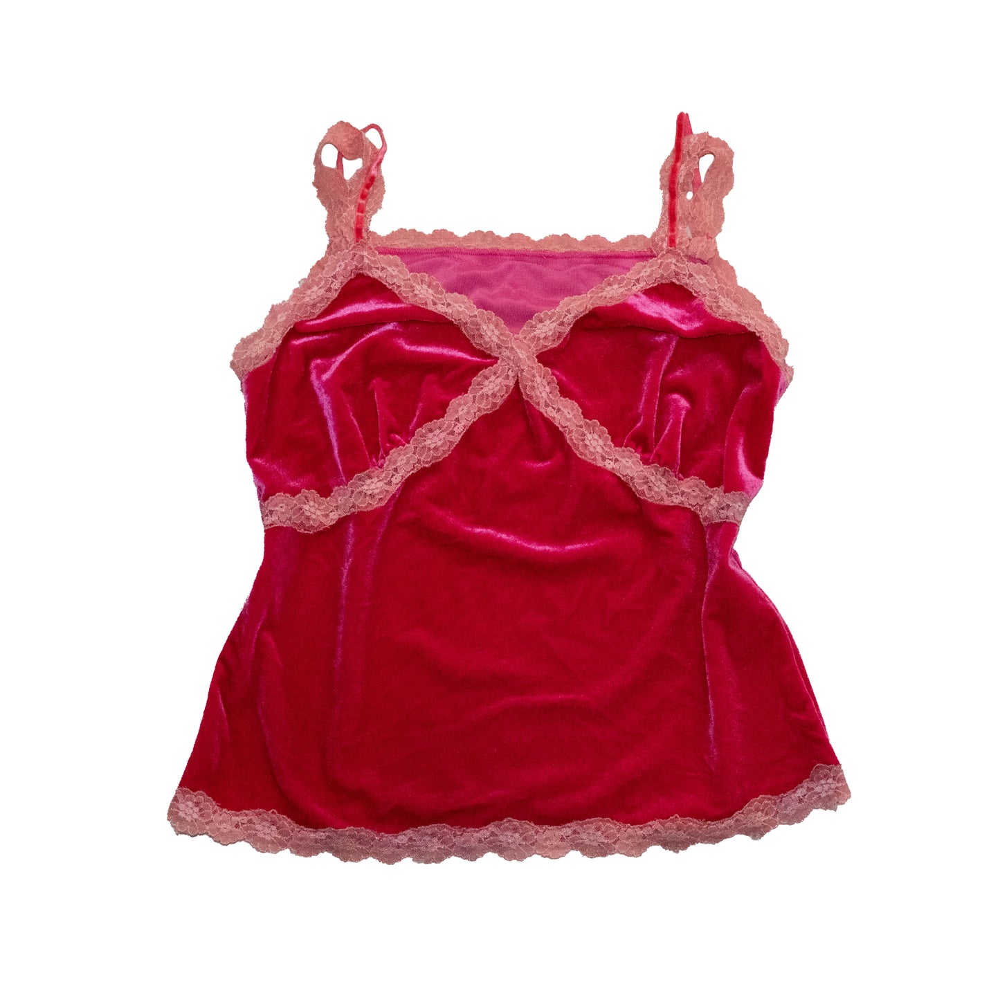 Hot Pink Lace Cami