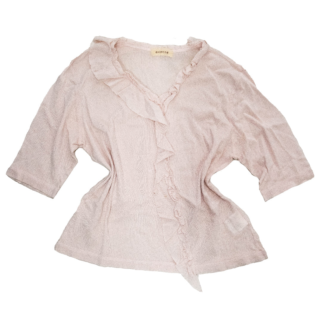 Candy Floss Ruffle Top