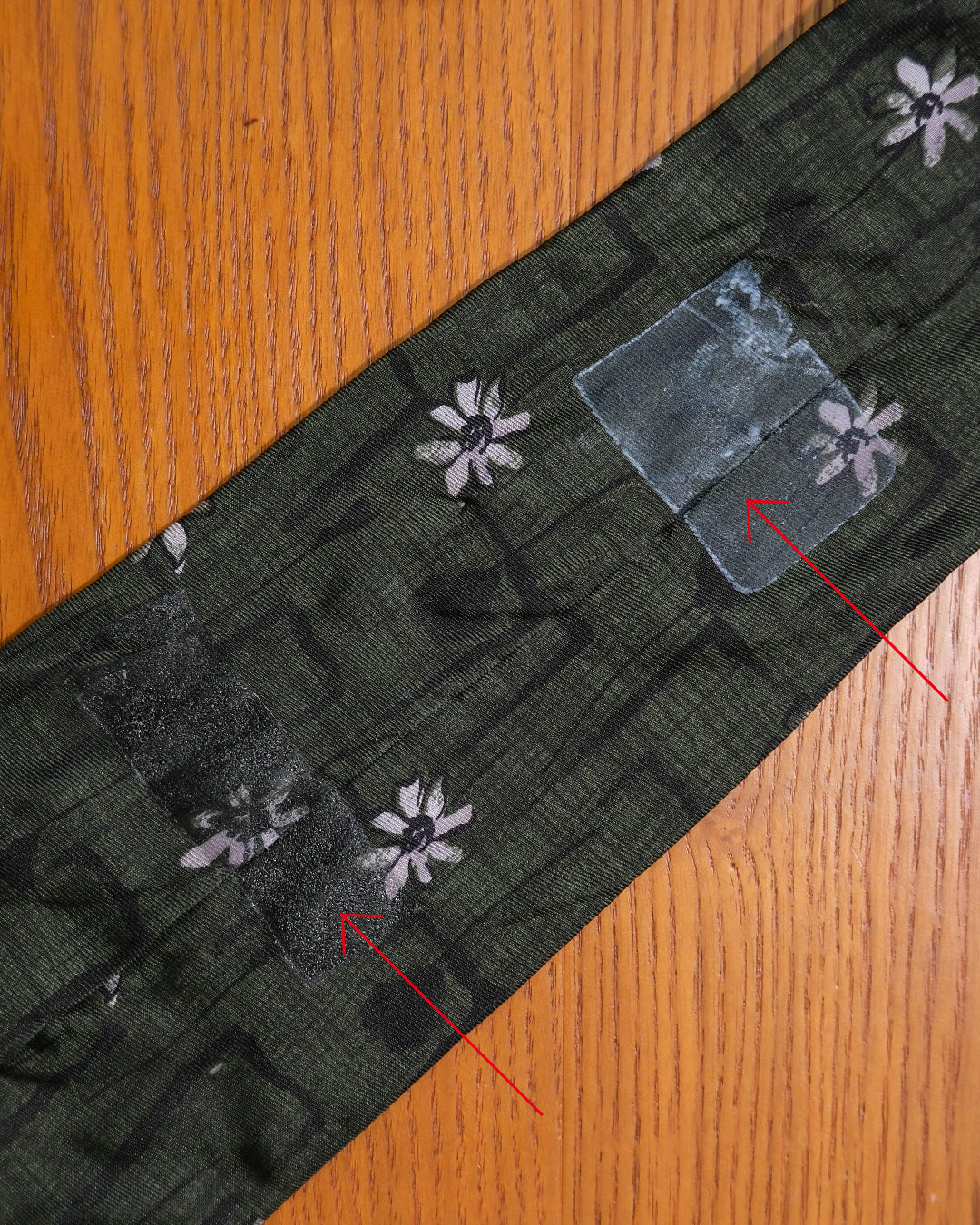 Moss Woodland Jasmine Vintage Tie