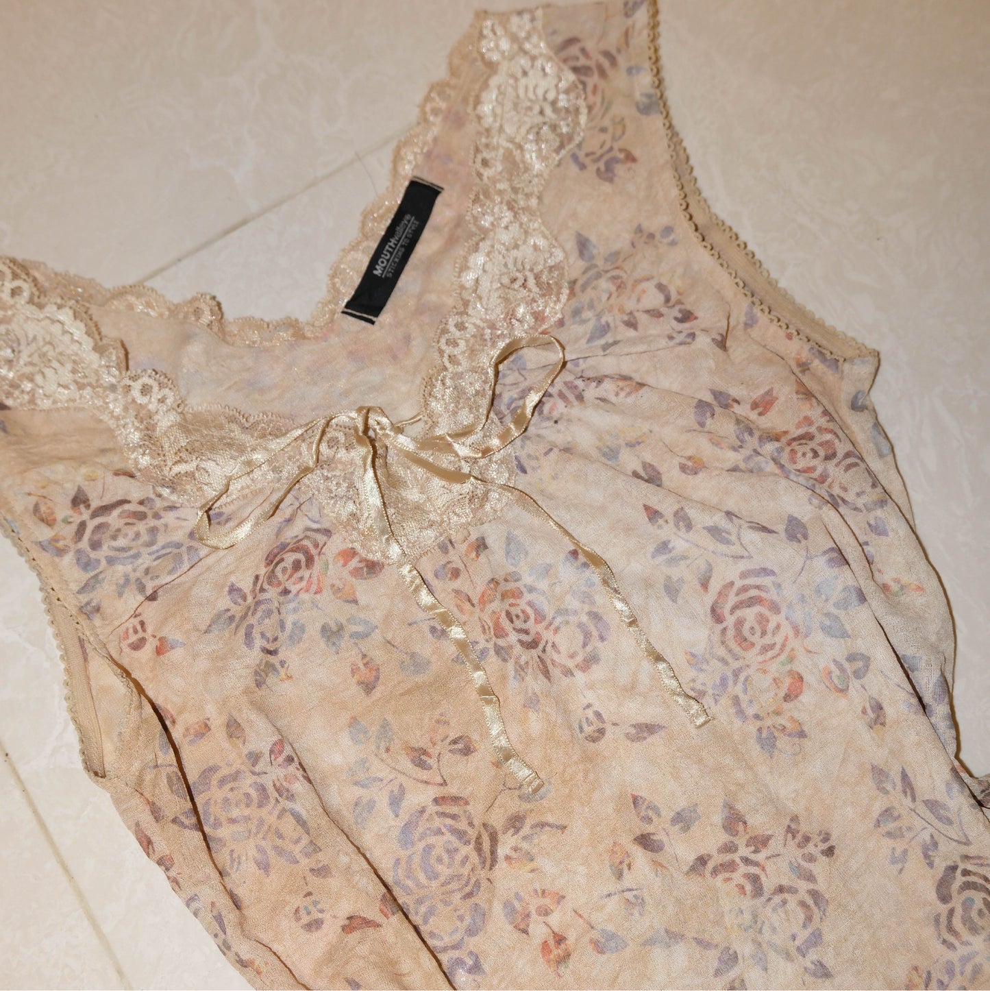 Creamy Garden Vest