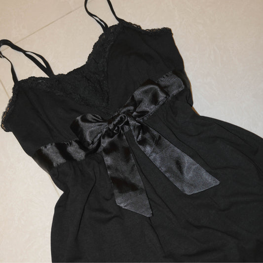 Black Ribbon Cami