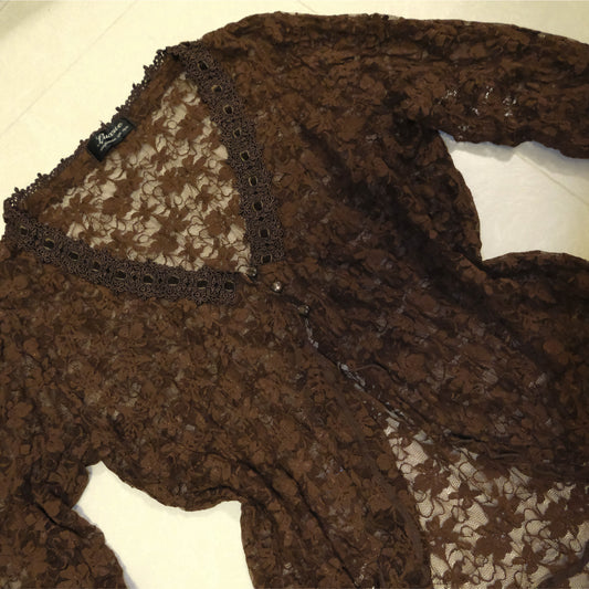 Chocolate Lacey Outer