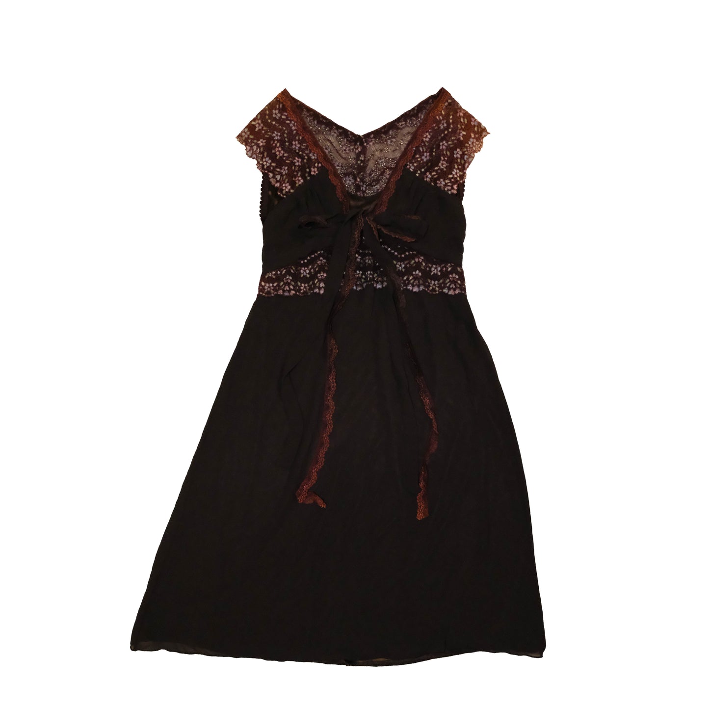 Hazel Brown Maxi Dress