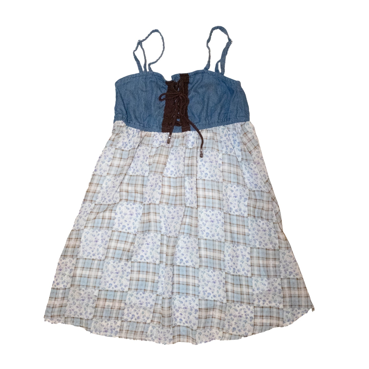 Cobalt Patchwork Dress