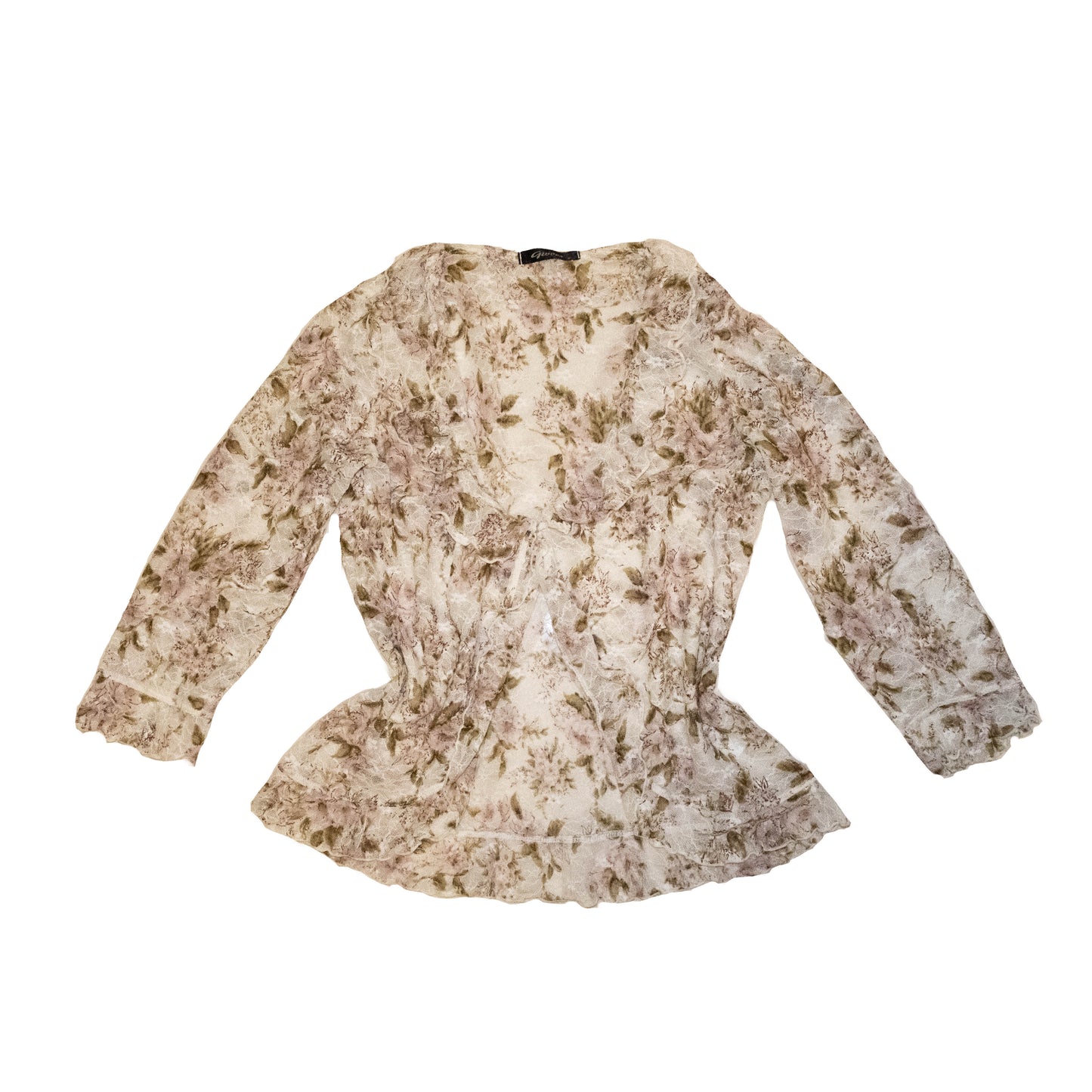 Floral Sheer Cardigan