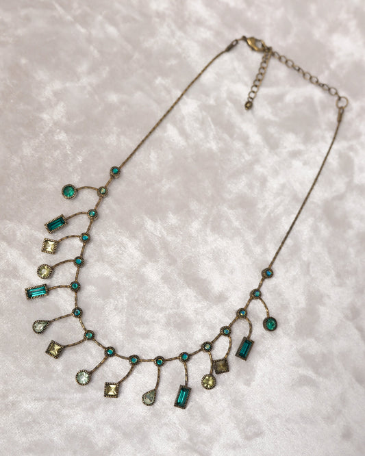 Lime Gemstone Necklace