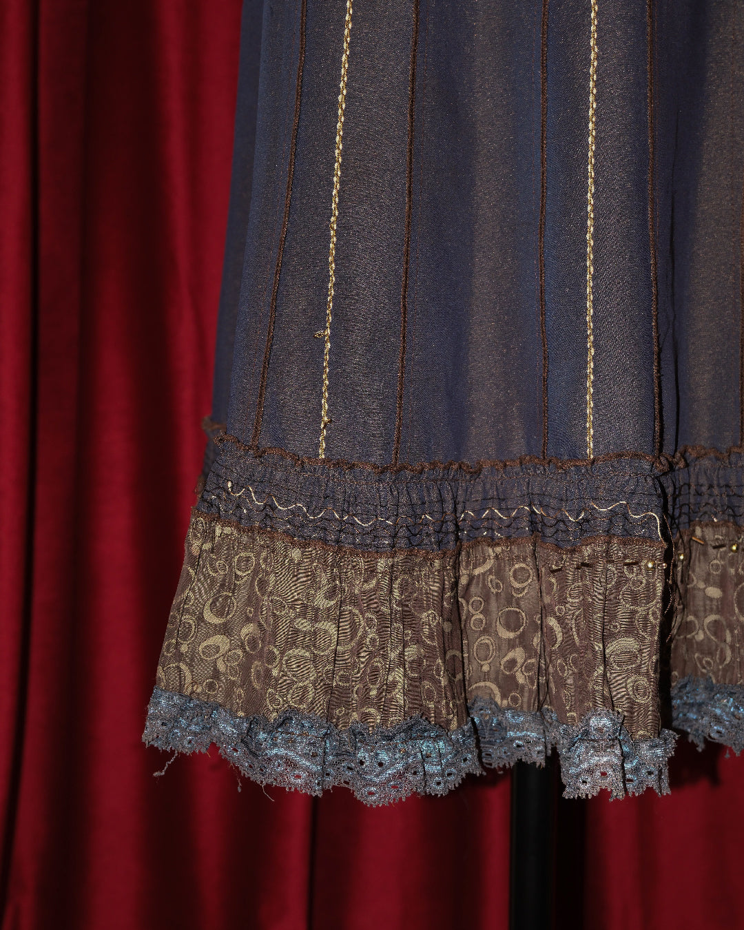 Dove Lace Midi Skirt