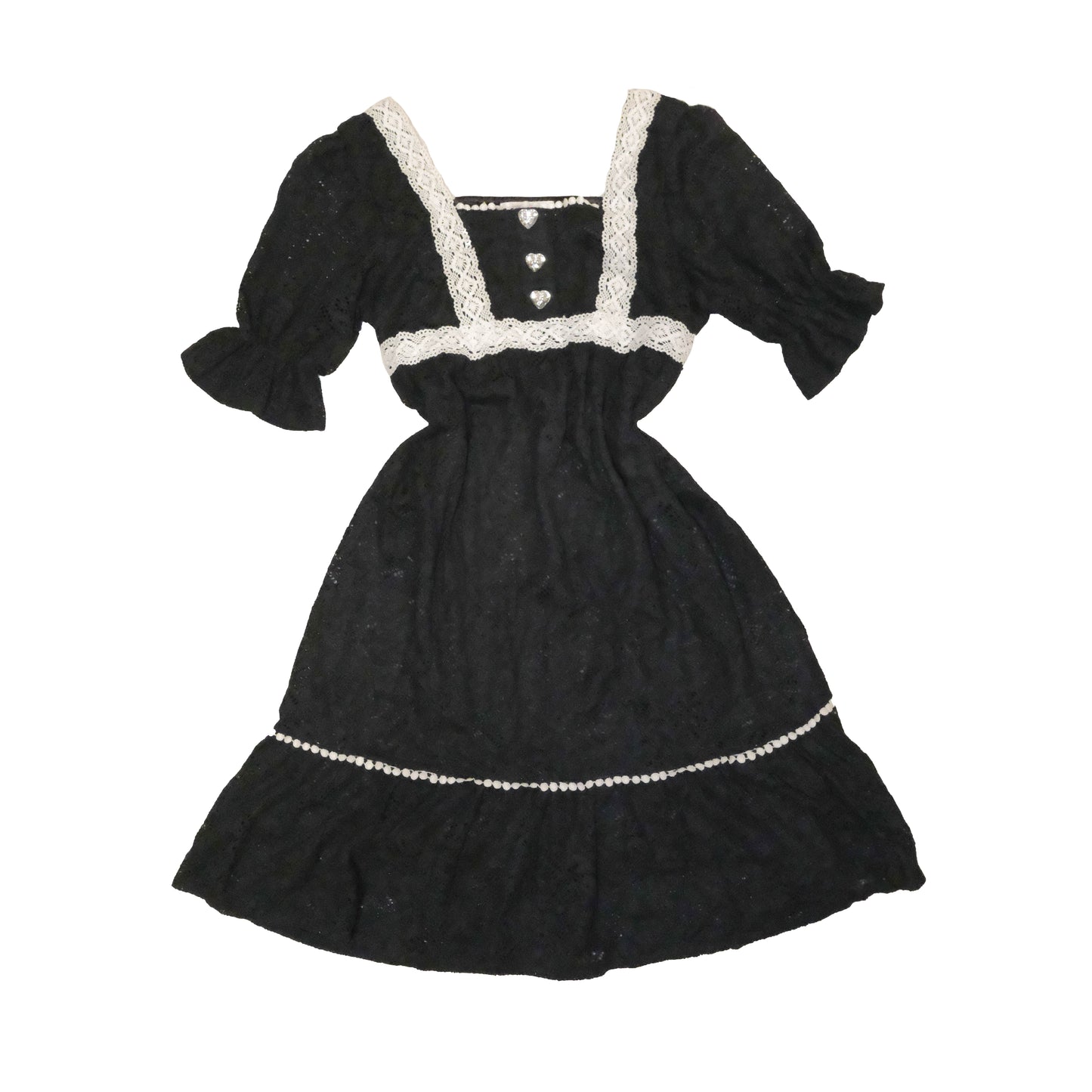Gothic Heart Gems Dress