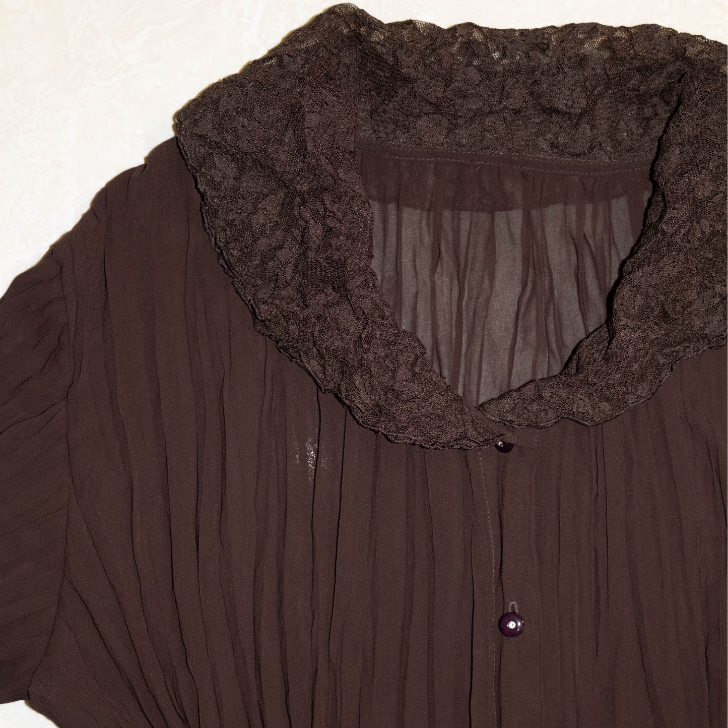 Fairy Mauve Lace Blouse