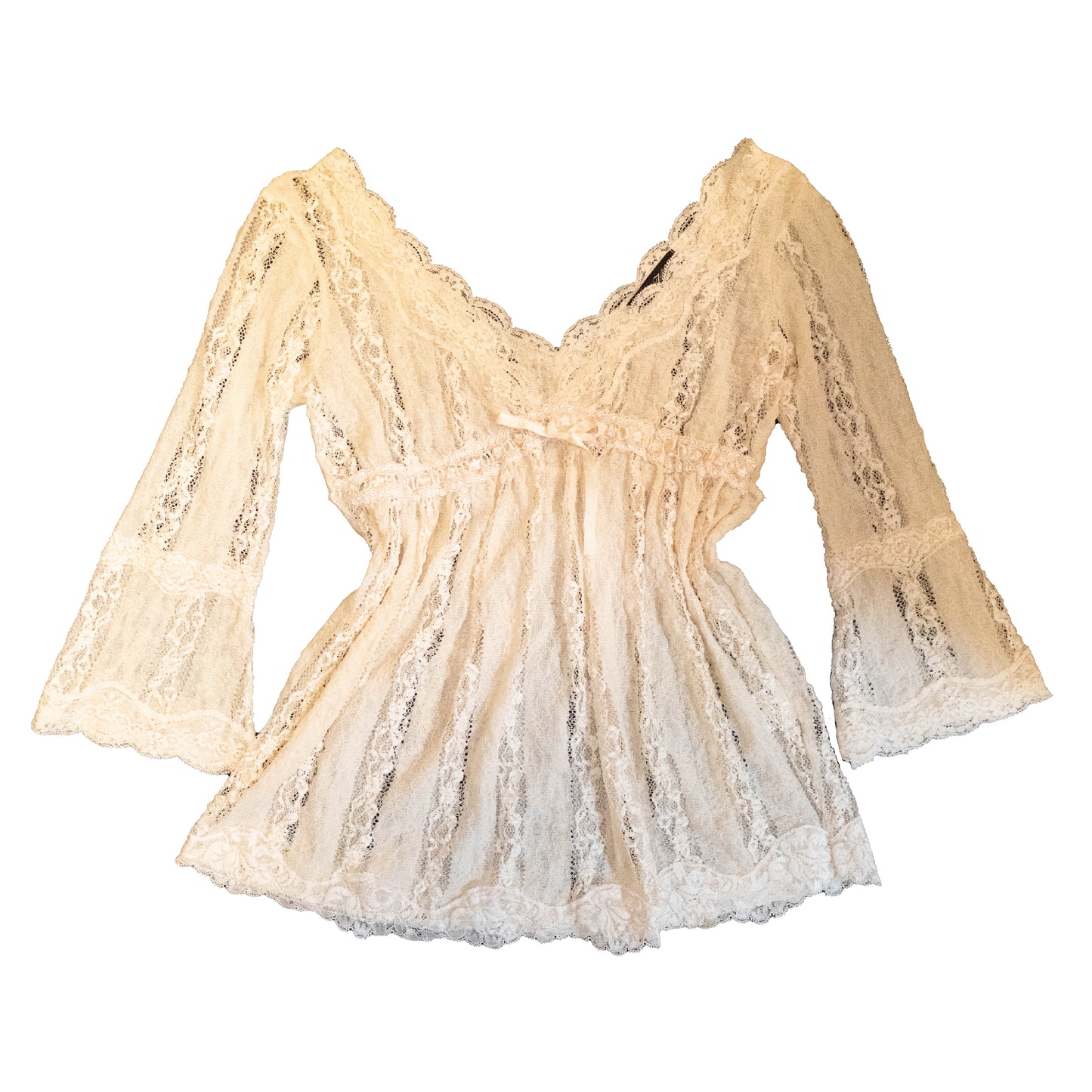 Bohemian Lace V-Neck Top
