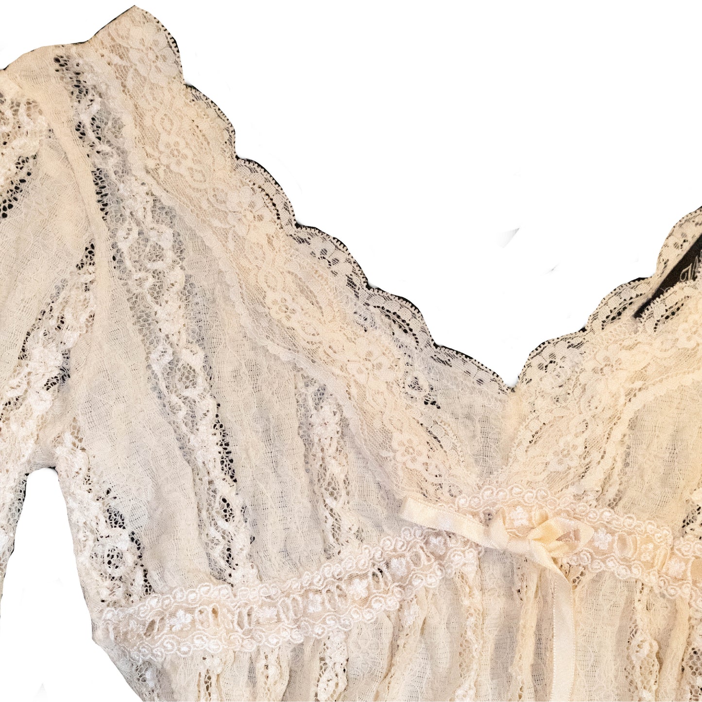 Bohemian Lace V-Neck Top