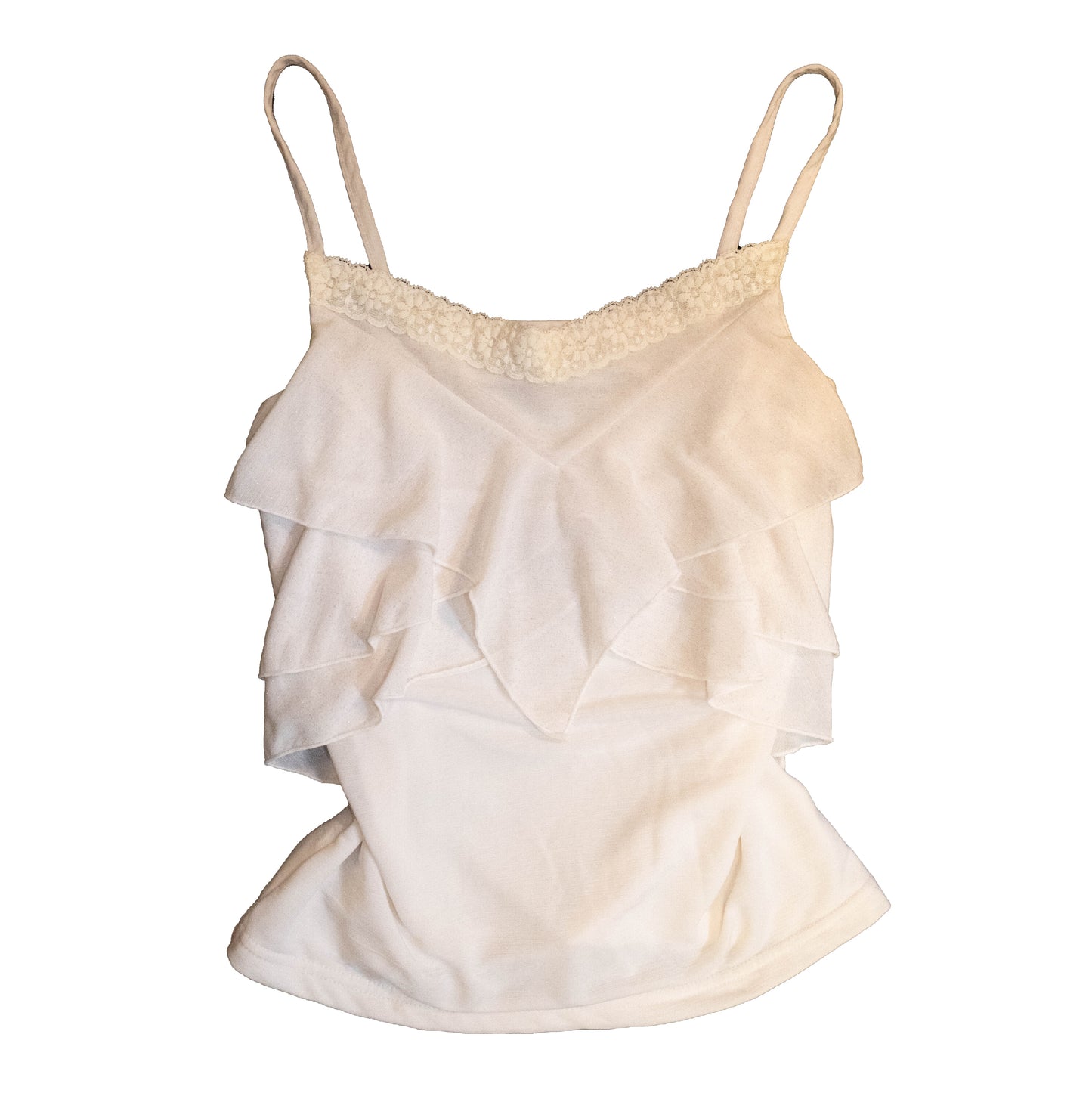 Glitter Chiffon Layers Cami