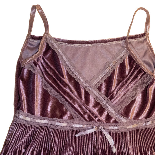 Orchid Velvet Layers Cami