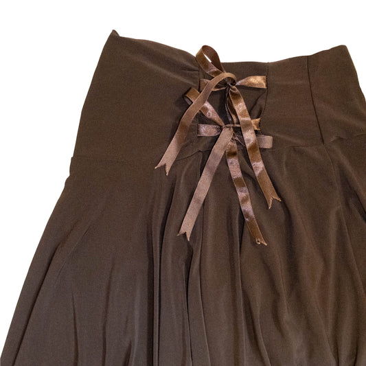 Russet Ribbons Maxi Skirt