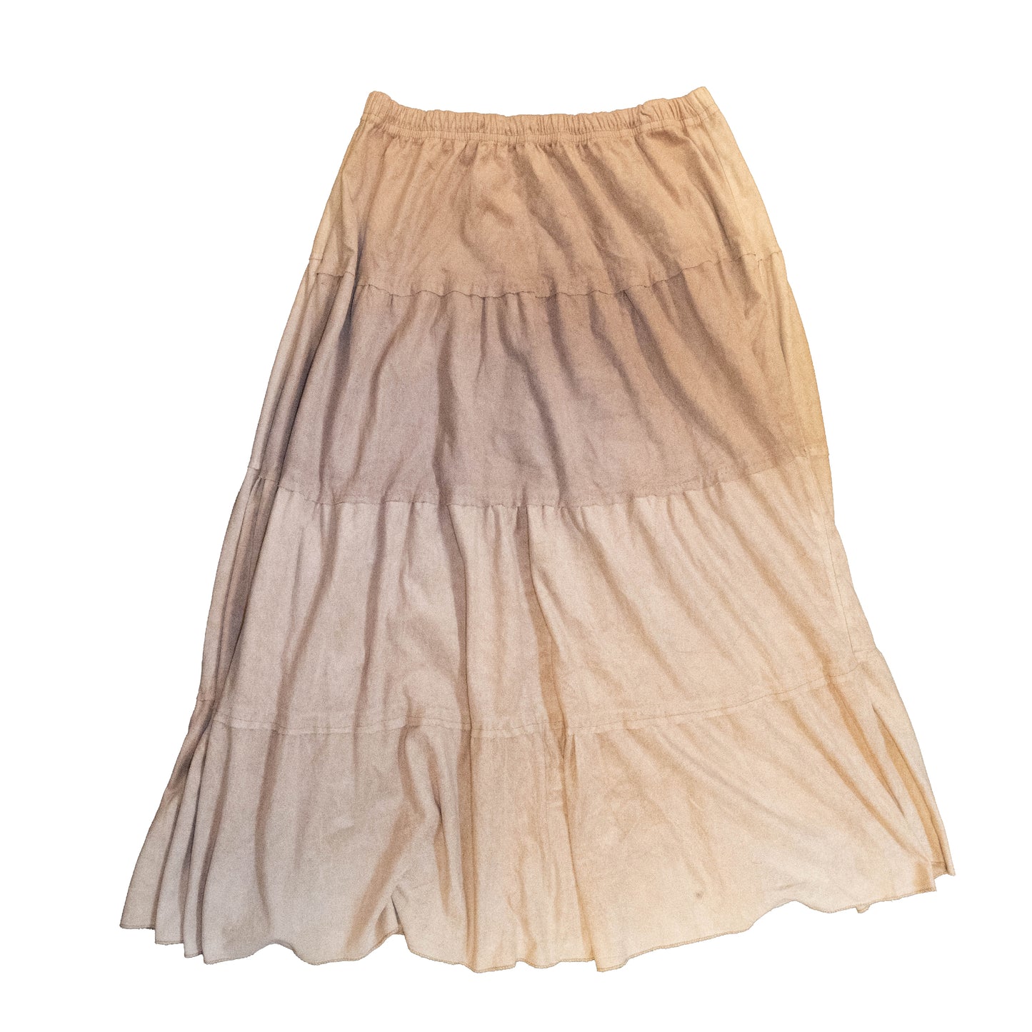 Latte Tiered Skirt