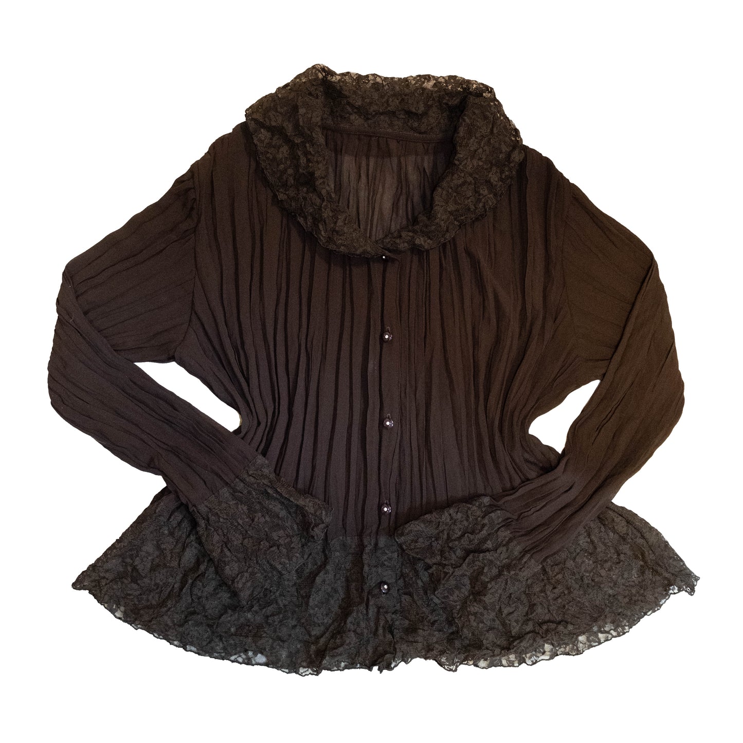 Fairy Mauve Lace Blouse