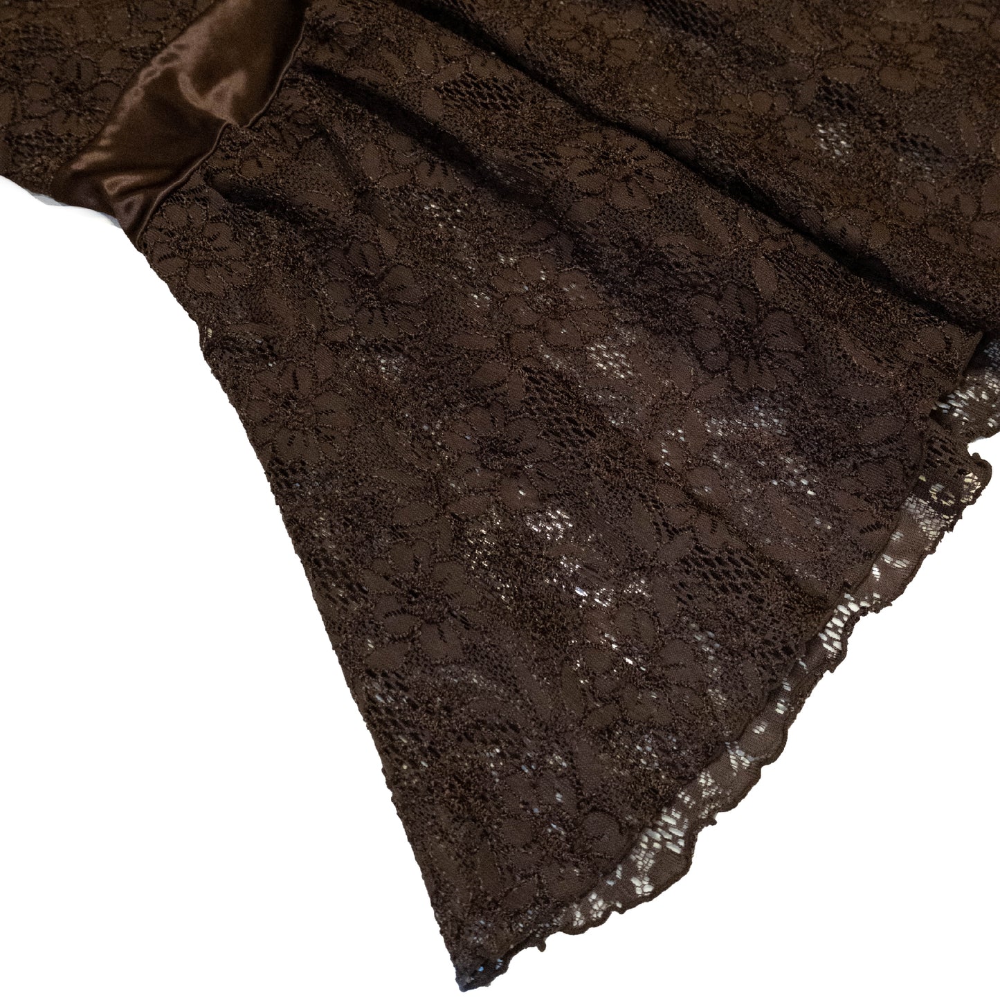 Umber Lacey Top