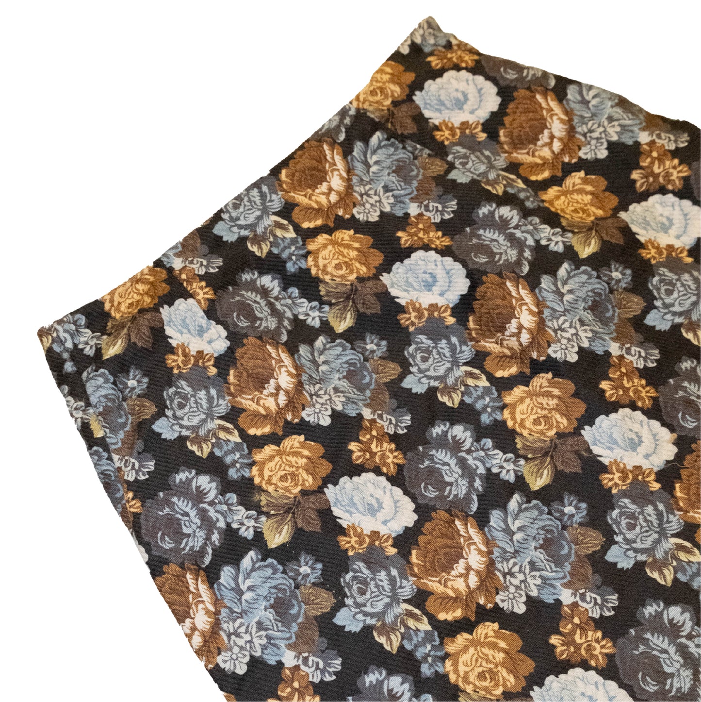 Breezy Blue Blossom A-line Skirt