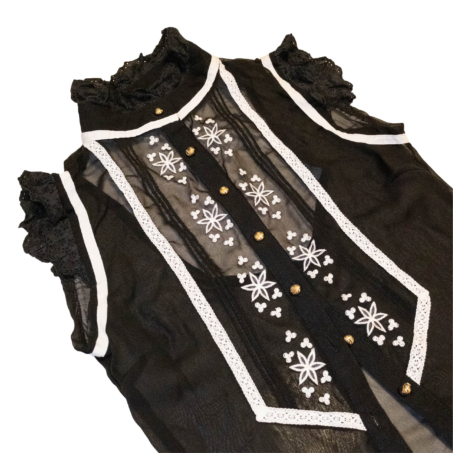 Ethereal Monochrome Vest