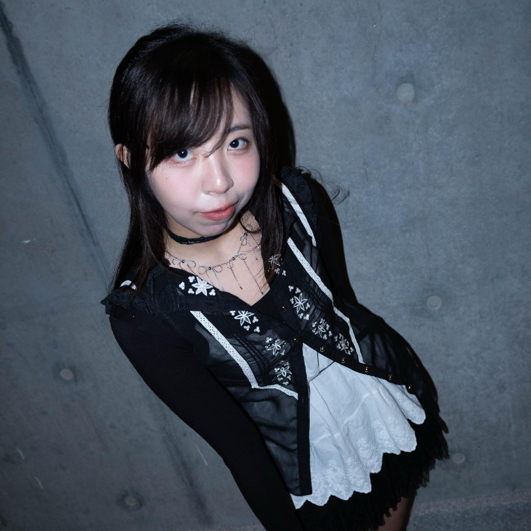 Ethereal Monochrome Vest
