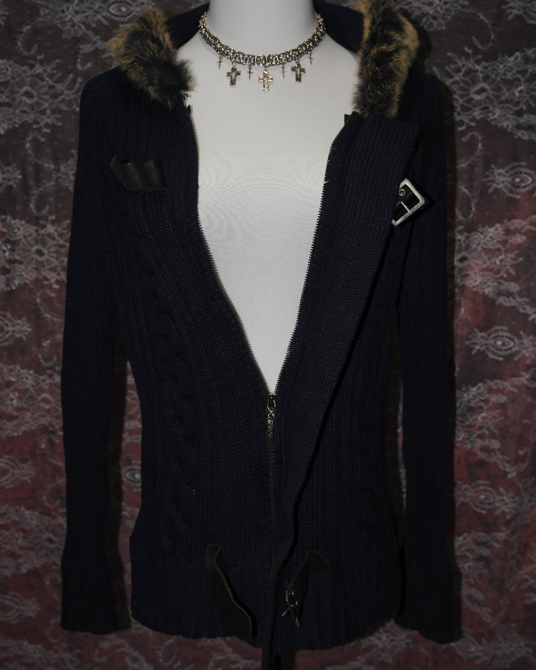 Navy Blue Cardigan