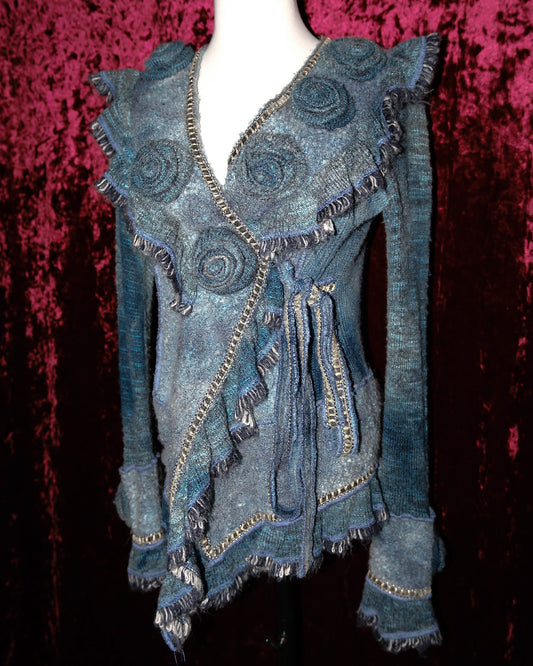 Boston Proper Blue Rose Outer