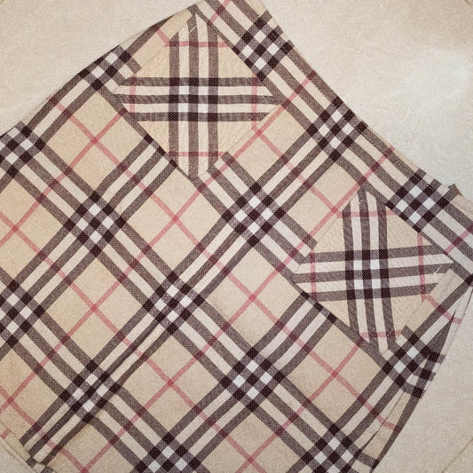 Burberry Classic Plaid A-line Skirt