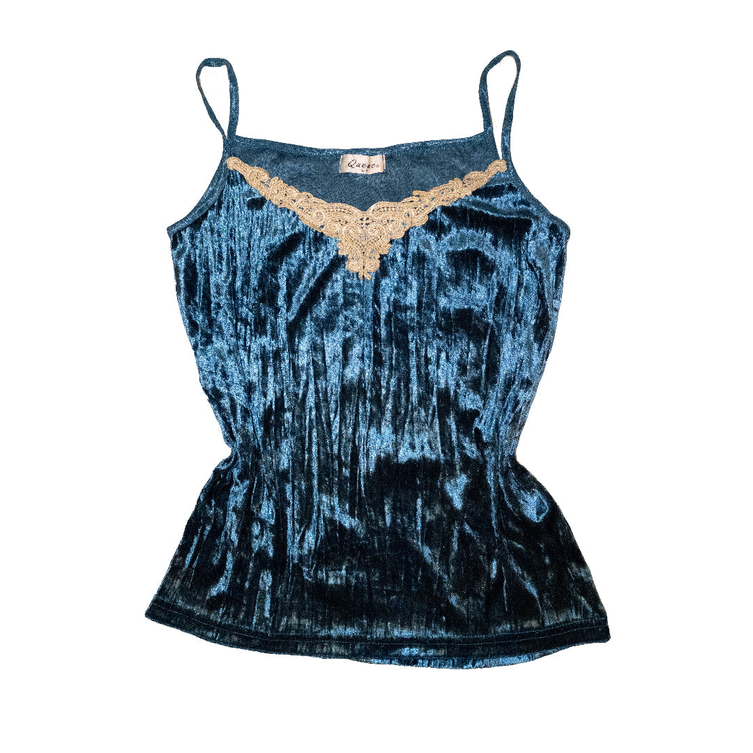 Starry Night Velvet Cami
