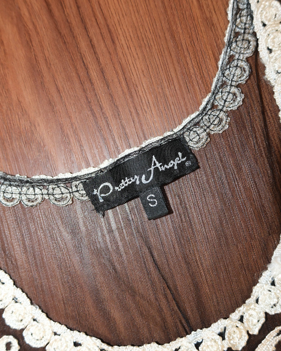 Pretty Angel Transparent Lace Outer
