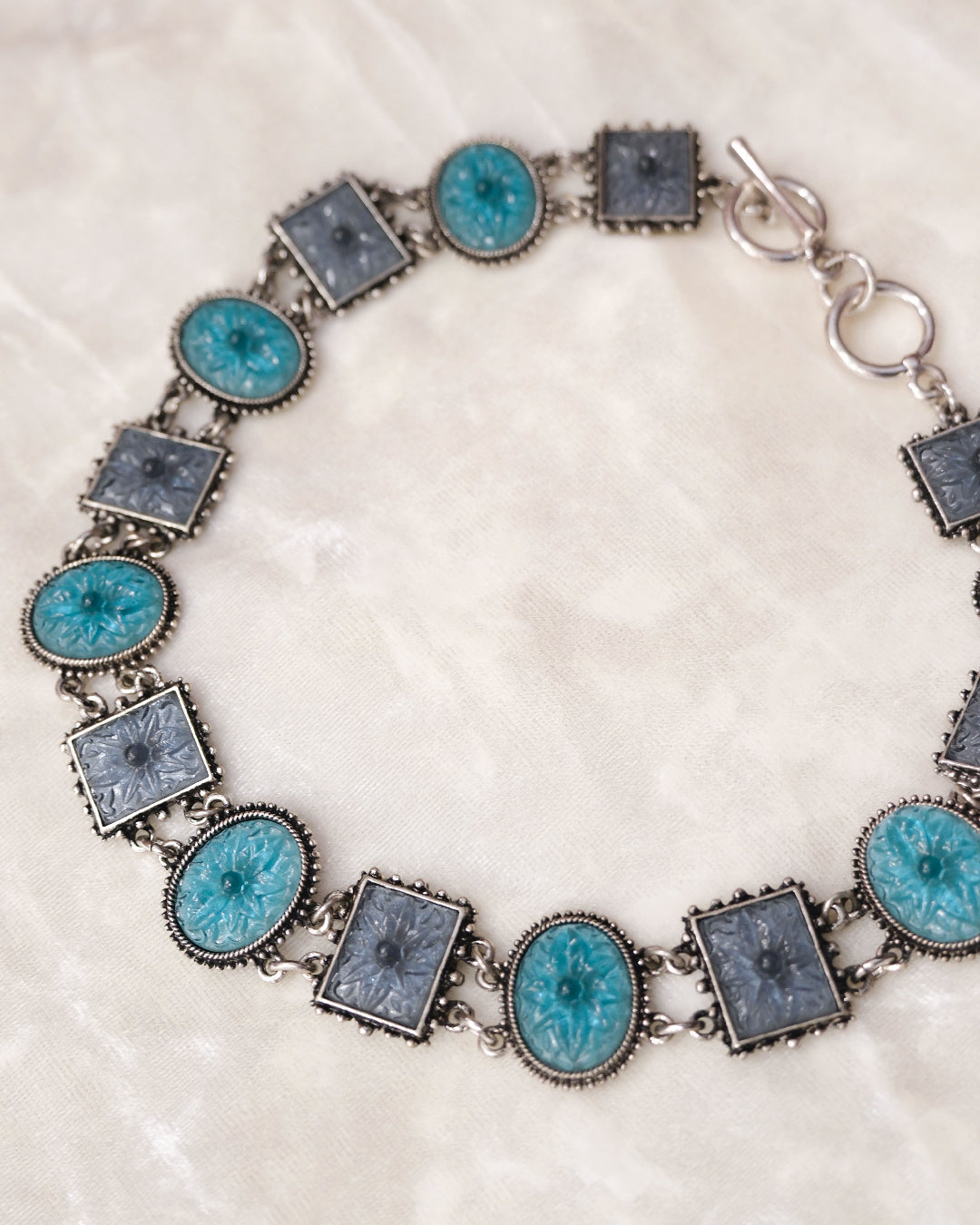 Frozen Ice Cameo Choker