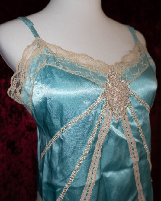 Sky Blue Silk Cami