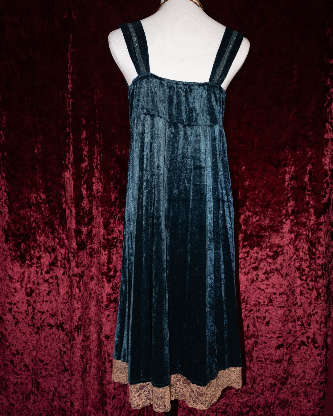 Berry Velvet Cami Dress