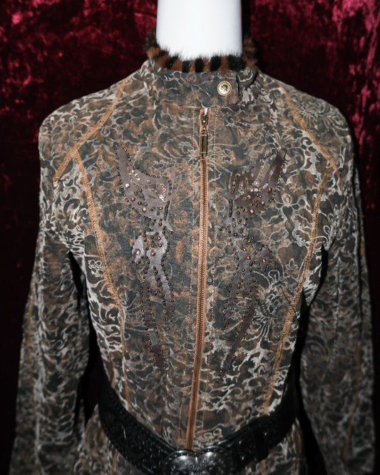 Ocelot Alchemist’s Velvet Zip Jacket