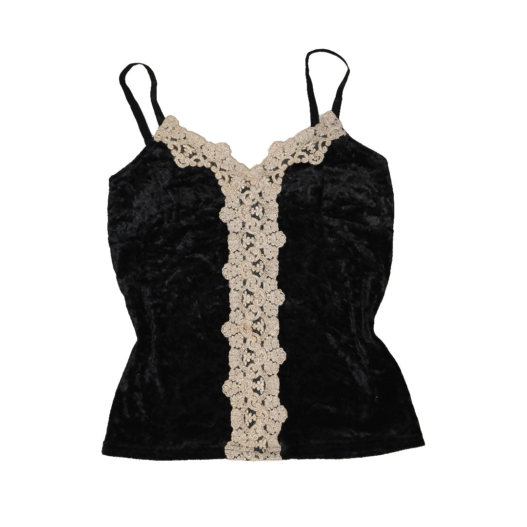 Gothic Lacey Velvet Cami
