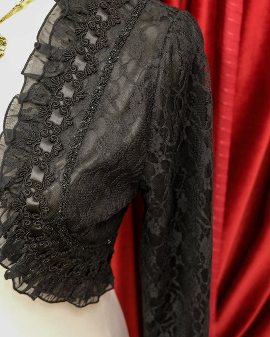 Axes Femme Lacey Dark Cardigan