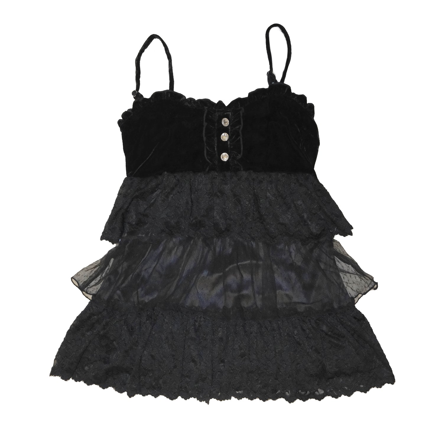 Night Layers Velvet Cami Dress