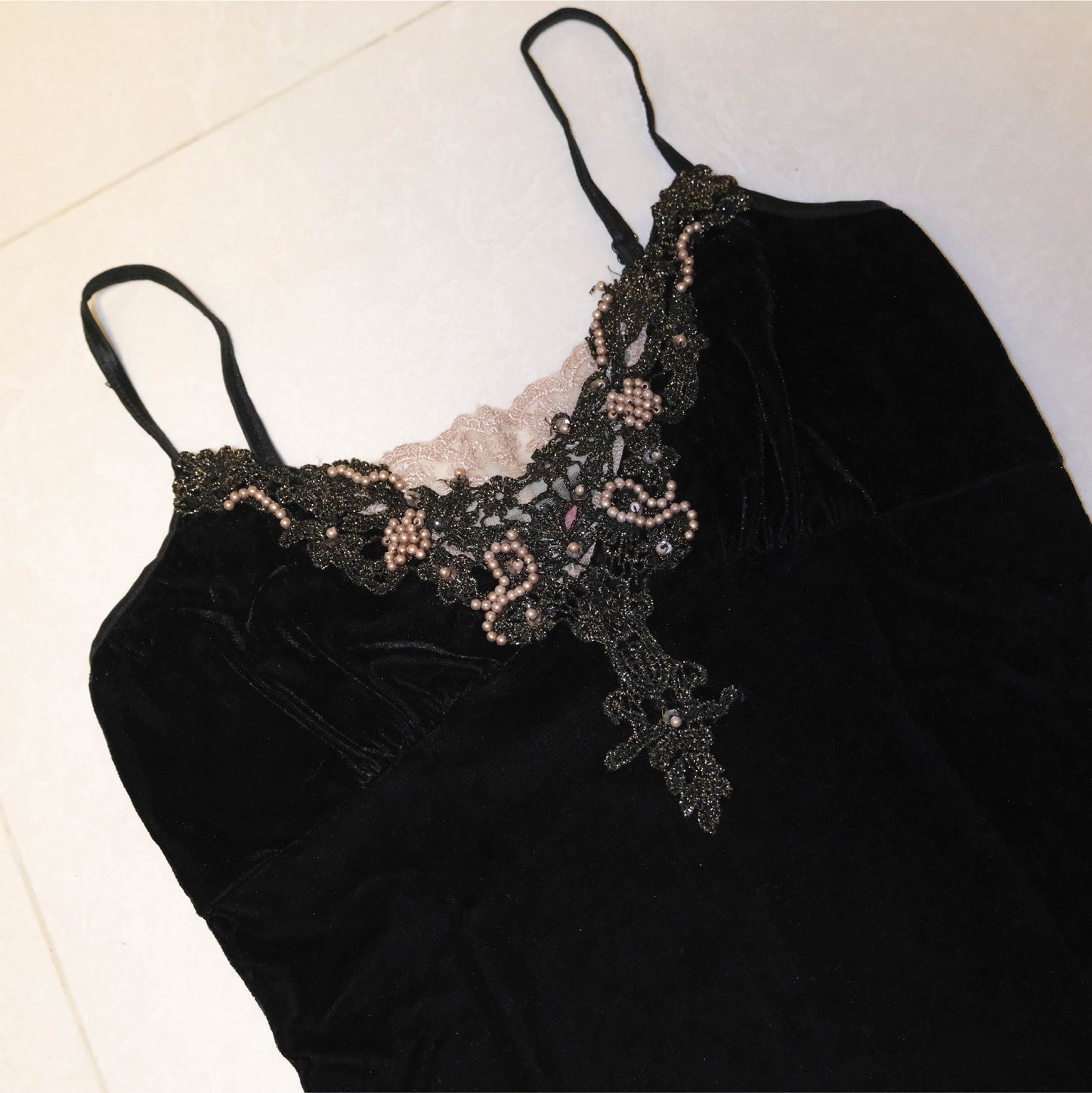 Moonless Velvet Cami