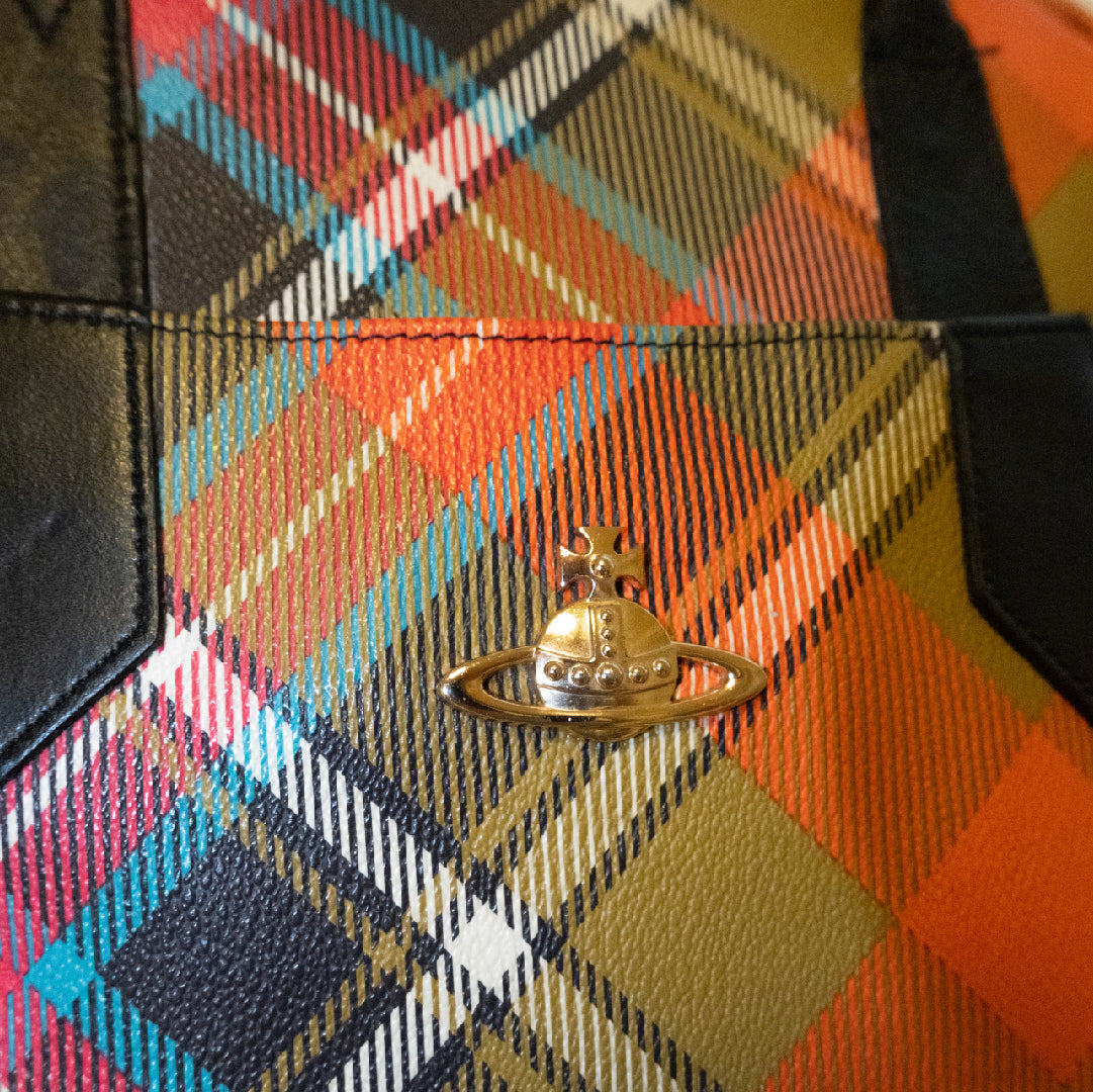 Vivienne Westwood Tartan Shoulder Bag