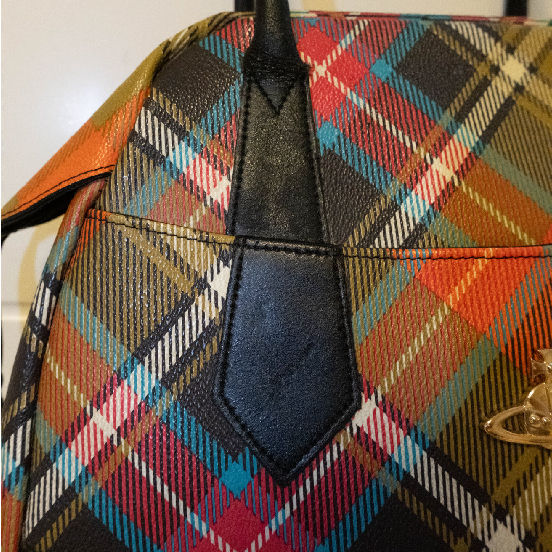 Vivienne Westwood Tartan Shoulder Bag