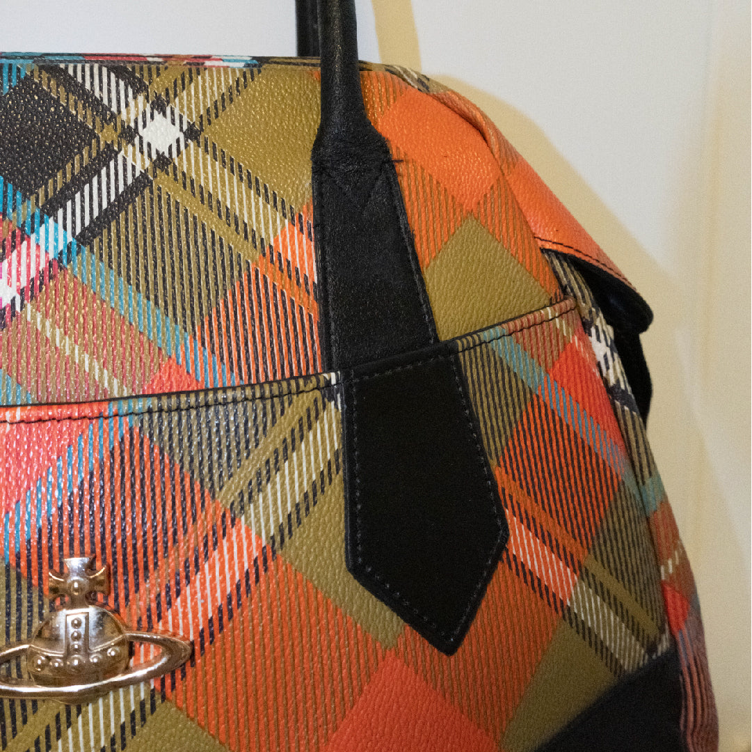Vivienne Westwood Tartan Shoulder Bag