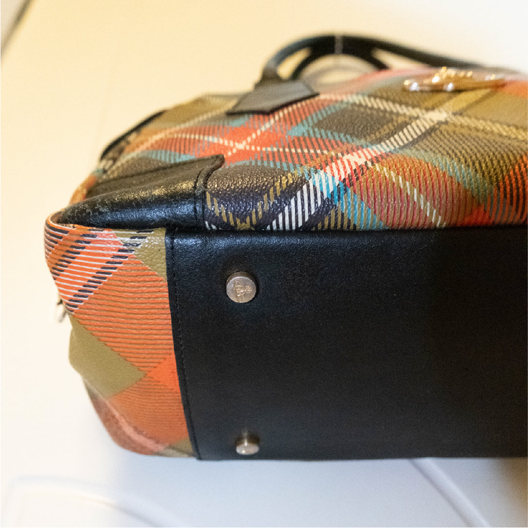 Vivienne Westwood Tartan Shoulder Bag