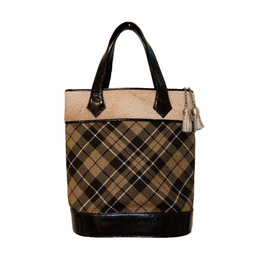 Vivienne Westwood Pony Check Tote Bag